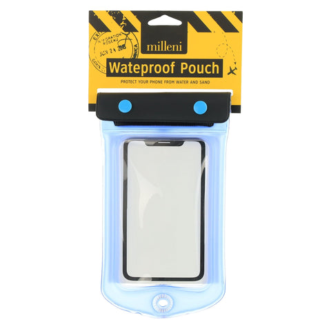 Milleni Travel Mobile Phone Waterproof Protection Pouch Bag (Blue)