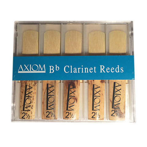 AXIOM Clarinet Reeds Strength 2.5 [Box of 10]