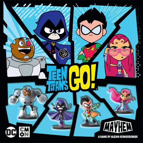 Cmon Teen Titans GO! Mayhem Board Game