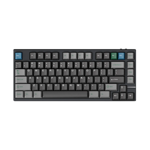 Qwetykeys Neo Studio Neo75 Prebuilt Wireless Mechanical Keyboard (Anodized Black)
