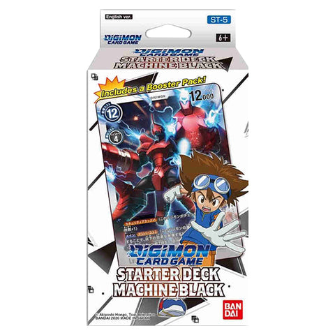 Bandai Series 04 Starter Deck 05 Machine Black Digimon Card Game