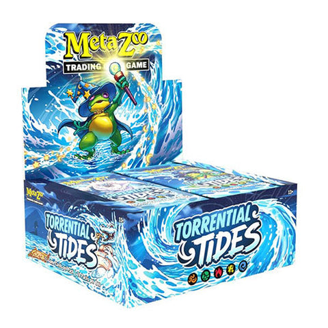 Gameqbator Labs MetaZoo TCG Torrential Tides Booster Box