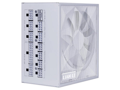 Lian Li SX Platinum SX1200P.W 1200W 80+ Platinum Fully Modular ATX 3.1 Power Supply - White