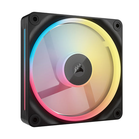 Corsair LX120-R RGB Black 120mm PWM Reverse Fan 1 Pack (CO-9051049-WW)