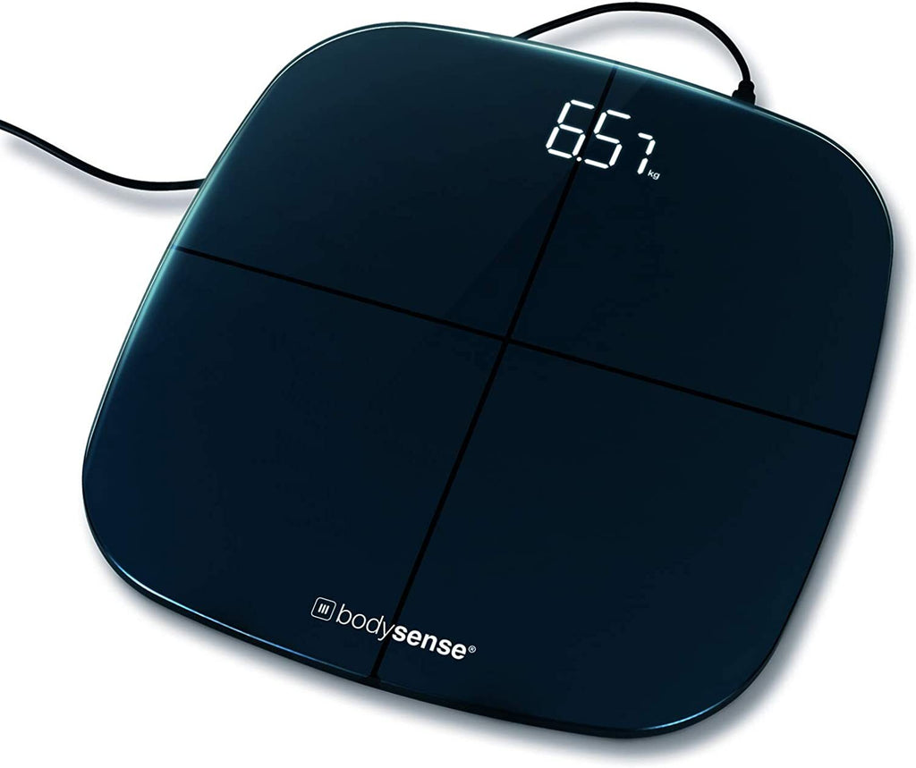 Propert Bodysense Sigma Smart Body Scale 180kg (Black) - JB Hi-Fi