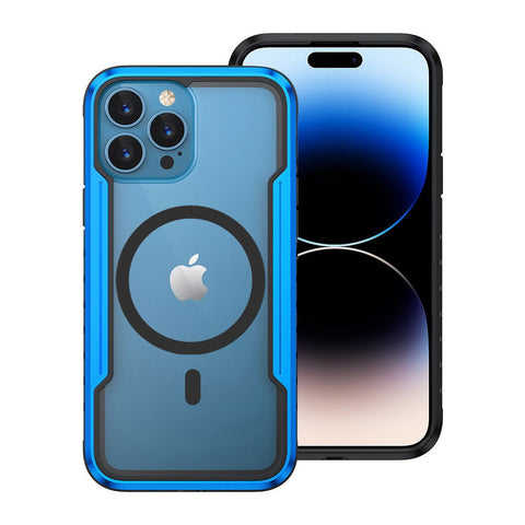 Redefine Shield case for iPhone 15 Plus - Blue, MagSafe