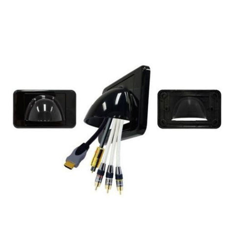 PRO2 Bullnose Wall Plate Cover (Black)