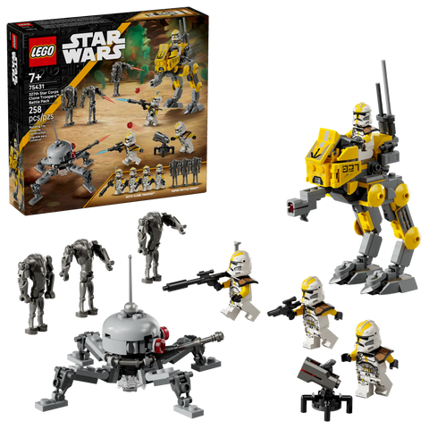 Lego Star Wars - 327th Star Corps Clone Troopers Battle