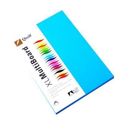 Quill XL Multiboard Paper 210GSM A4 Pack 50 (Marine Blue)