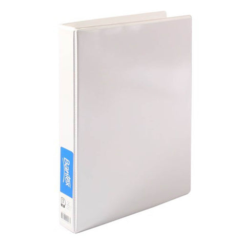 Bantex Insert Binder 25mm A4 (White) - 3 D-ring