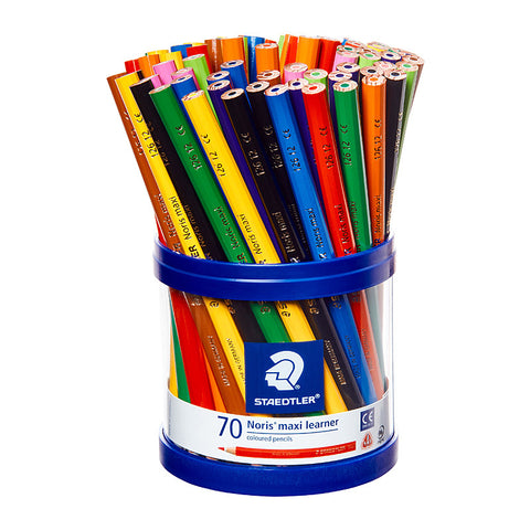 Staedtler Noris Club MAXI Learner Colour Pencils (Assorted) [Cup 70]