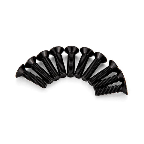 Atrek 3x12mm Fine Thread Countersunk Head Screws 10Pcs