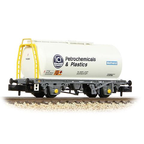 Graham Farish N BR 45T TTA Tank Wagon ICIA54360 'ICI Petrochemicals' White
