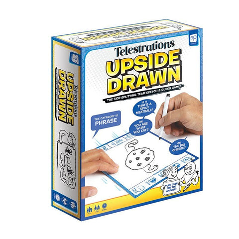 Crown & Andrews Telestrations Upside Drawn Board Game