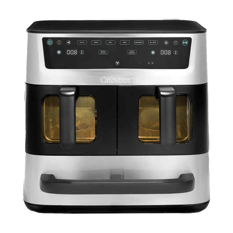 Cuisinart Tri Zone Air Fryer Oven Stainless Steel 136L Black/Silver