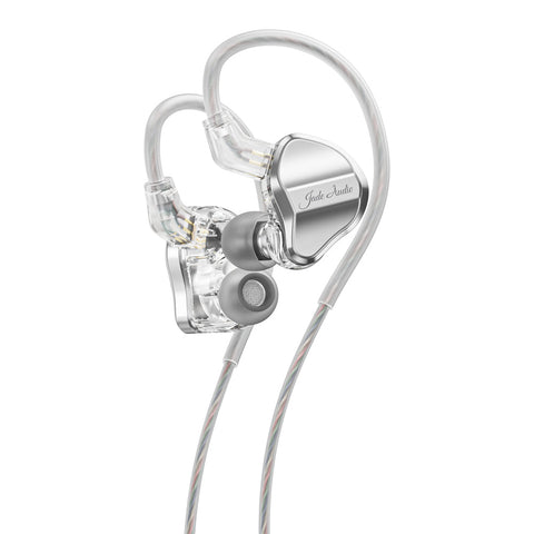FiiO JD1 Silver In-Ear Earphones (Connector: 0.78mm / 2pin - Termination: 3.5mm)