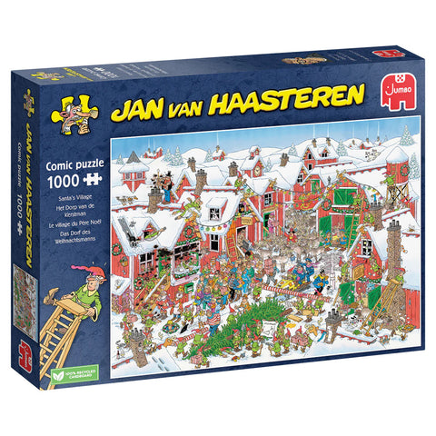 Jumbo 1000-Pieces Jan Van Haasteren Santa's Village Puzzle