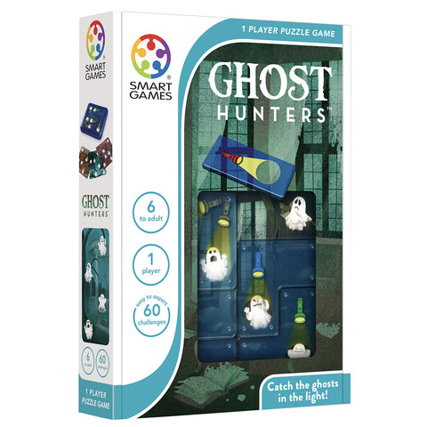 Smart Games Ghost Hunters Single Player Puzzle Grid Game