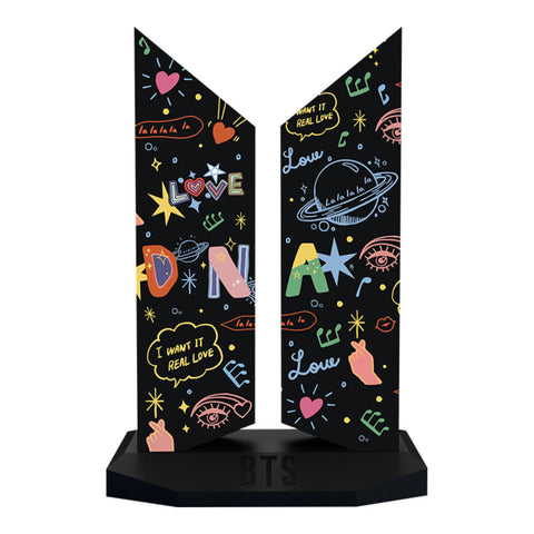 BTS DNA Edition Logo Replica Kpop Icon Figure 7x4.5"