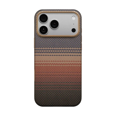 PITAKA Aramid Fibre UltraGuard Case for iPhone 17 Pro Max Sunset