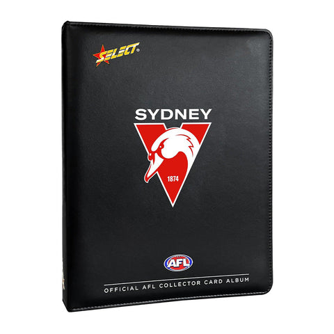 Select Cards Official AFL Sydney Swans Collector Card Album
