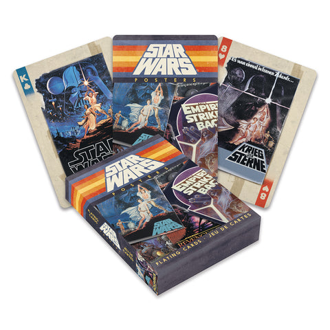 Aquarius 54-Pieces Star Wars Movie Posters Playing Cards Family Game Poker Deck 6y+