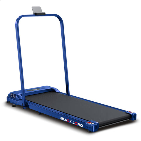 BLACK LORD Treadmill Electric Walking Pad Home Office Gym Fitness Foldable (Blue)