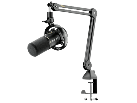 MAONO PD200W Hybrid Podcasting Wireless Microphone BA37 Boom Arm
