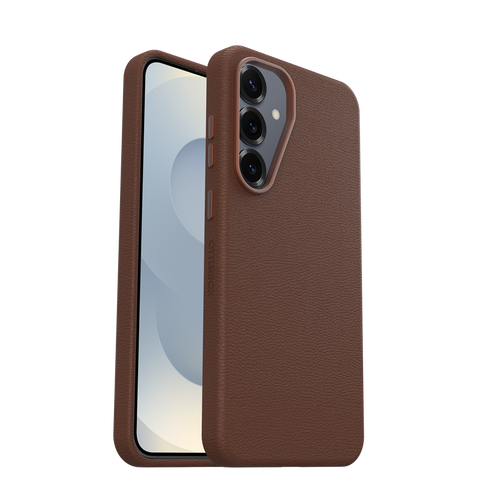 OtterBox Symmetry Cactus Leather for Samsung Galaxy S25 Plus - Rich Adobe