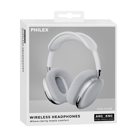 Sansai Wireless Bluetooth Headphones ANC Ultra Lightweight Foldable
