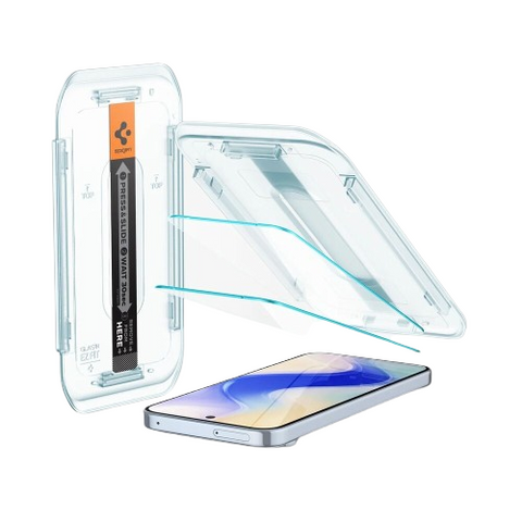 Spigen Google Pixel 10 Pro XL EZ Fit GLAS.tR Slim 2PCS Glass Screen Protector - Clear
