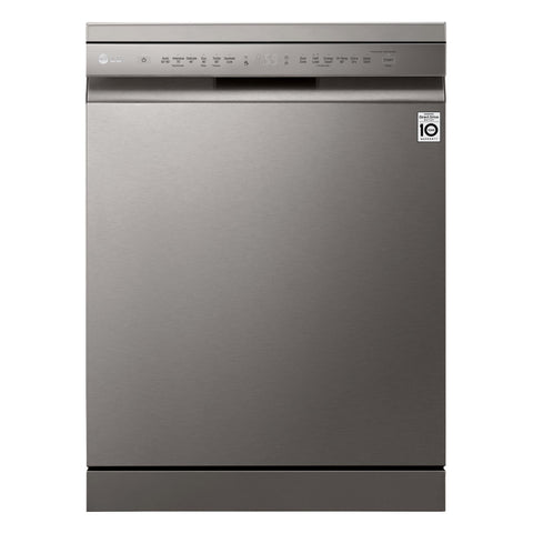 LG XD5B14PS QuadWash 14-Place Setting Freestanding Dishwasher (Platinum Steel)