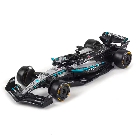 Bburago 1/64 Race Mercedes-AMG F1 W16 2025 #63 George Russell
