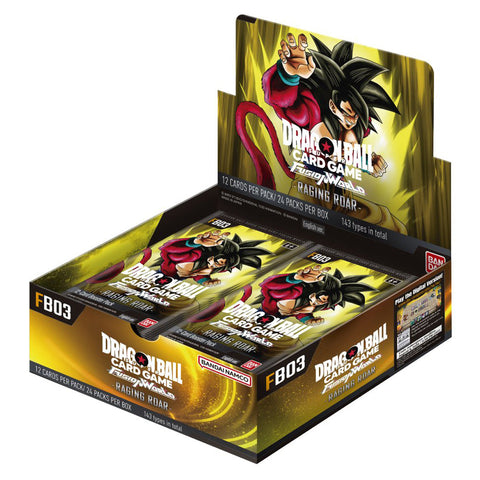 Bandai Dragon Ball Super Card Game Fusion World Raging Roar Booster Box FB03