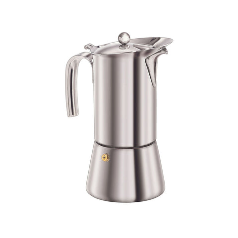 Euroline 2 Espresso Cup 160ml Stainless Steel Coffee Maker (Silver)