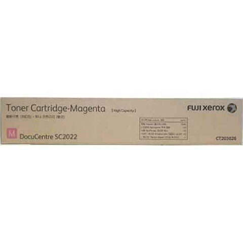 Fuji Xerox CT203026 Toner Cartridge Magenta