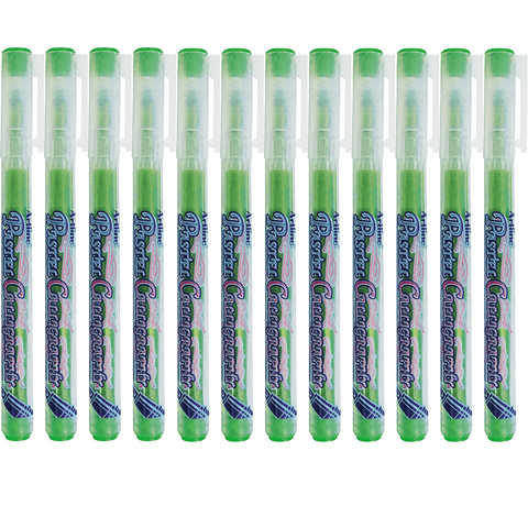 Artline Pastel Calligraphy Pen 2 Box of 12 (Lime Light Green)