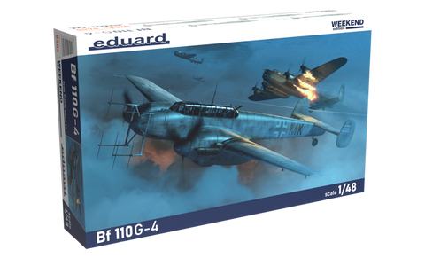 1/48 Bf 110G-4 Weekend Edition German Night Fighters WWII Model Kit