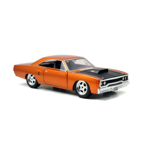Jada 1:24 Scale Fast & Furious Plymouth Road Runner 1970 Diecast Model Car Orange