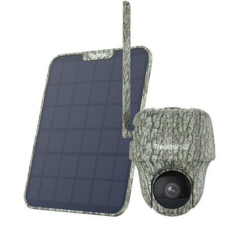 Reolink Go Ranger PT 4K Wildlife Camera, 360° View, Solar/Battery Powered