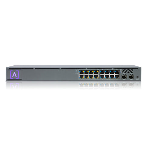 Alta Labs S16-POE 16-Port Enterprise Switch (8 PoE+, 2 SFP, 120W)