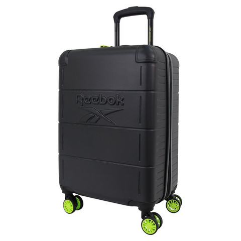Reebok Wanderer Cabin 49L Hard Shell Case Travel Luggage (Black)