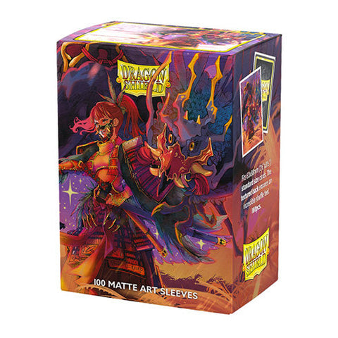Arcane Tinmen Dragon Shield 100ct Matte Art The Fallen Sleeves
