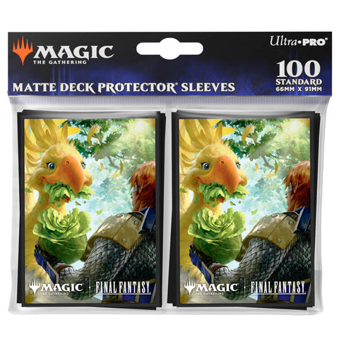 Ultra Pro: UP38712 Magic the Gathering FINAL FANTASY 100ct Deck Protector Sleeves v8 for MtG