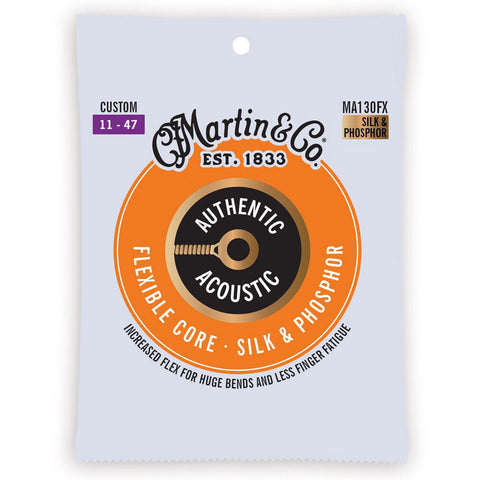 Martin MA130FX Silk and Steel Acoustic Strings