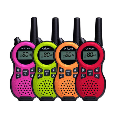 Oricom PMR795BLT 1 Watt Handheld UHF CB Radio [Four Pack]