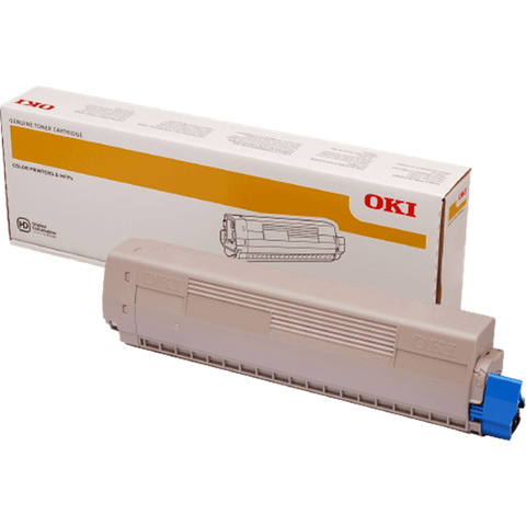 Oki 45862830 Toner Cartridge High Yield Cyan