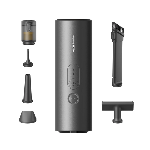HOTO AutoCare Air Duster & Vacuum with 5 Accessory Kit