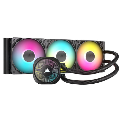 Corsair NAUTILUS 360 RS ARGB 360mm Liquid CPU Cooler (Black)