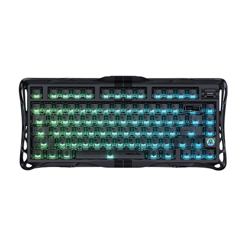 GravaStar Hall Effect Gaming Keyboard Mercury V75 (Stealth Black)